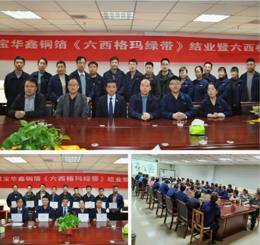 华鑫铜箔《六西格玛绿带》